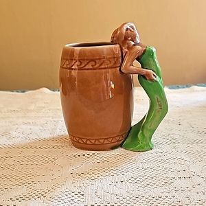 Vintage Risqué Pose Lady Mug